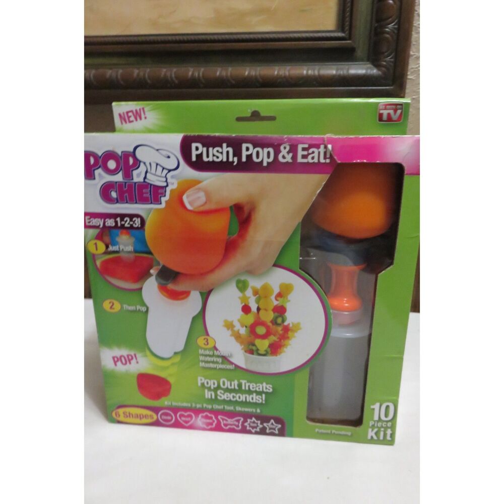 NEW IN BOX POP CHEF MAKE YOUR OWN FRUIT BOUQUETS PLUS MORE